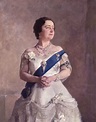 Color Painting by Sir Gerald Kelly in 1938 of Queen Elizabeth ...