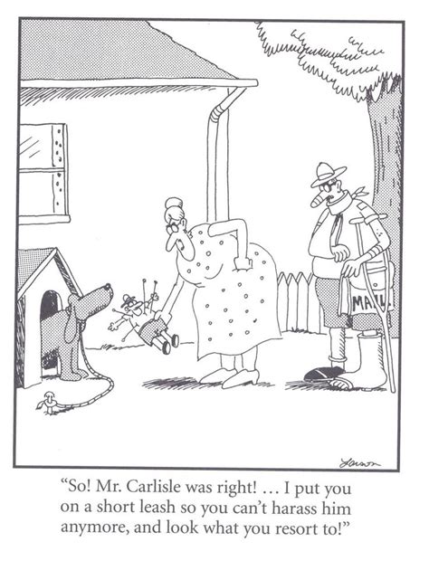 The Far Side By Gary Larson Ill Never Get Tired Of Dog And Mailman