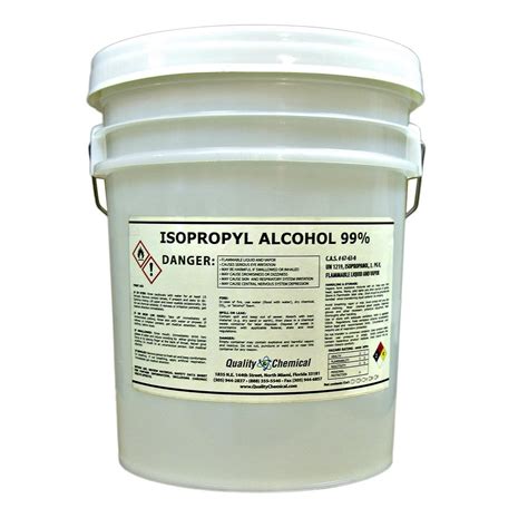 Isopropyl Alcohol Grade 99 Anhydrous Ipa 5 Gallon Pail Walmart
