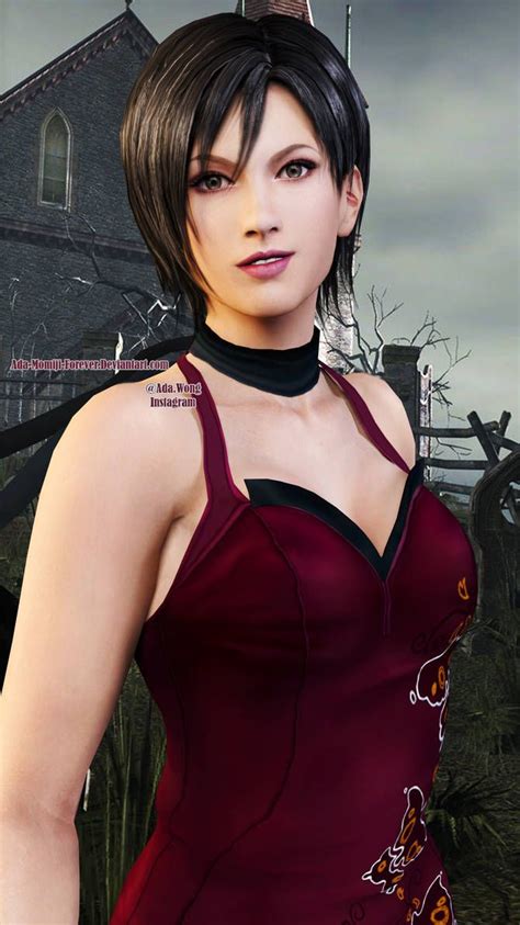 Ada Wong Re4 Dress Render By Kunoichi Supai Resident Evil Girl
