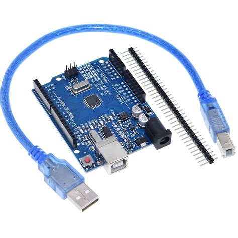 Arduino Uno R3 genérico chip smd y CH340 con cable USB cnc pe