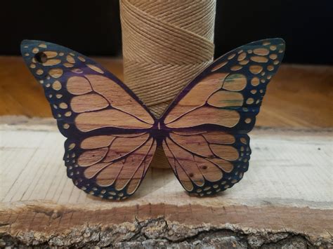Wooden Butterfly Etsy