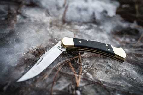 The Always Classic 110 Folding Hunter Best Hunting Knives Buck Knives