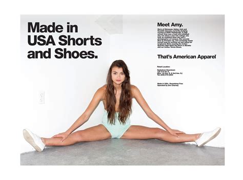 American Apparel Ad Campaigns LM131 Creative Industry And Promotional