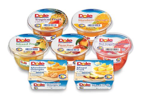 The company is engaged in sourcing, processing, distributing and marketing products and also offers a line of packaged and frozen foods and is a produce industry. Dole Healthy Snacks Meet USDA Smart Snacks And NAMA Fit ...