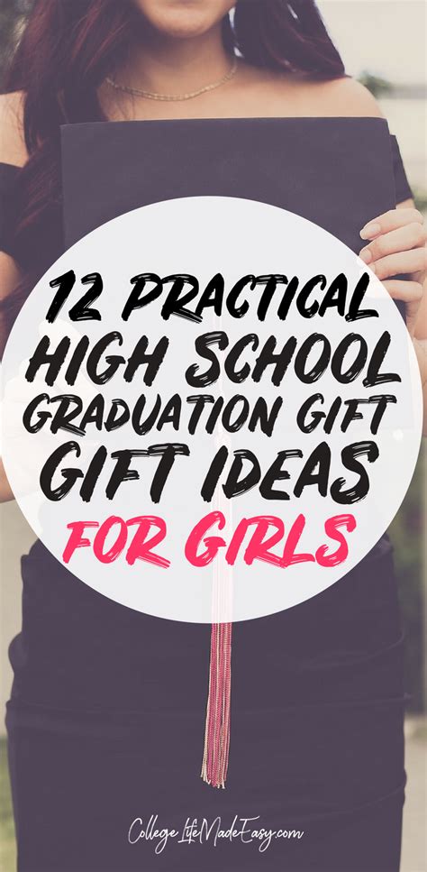For most college students, graduation means. 12 Inexpensive Graduation Gifts a High School Girl Will ...