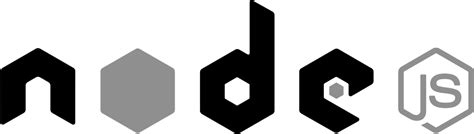 Nodejs Logo Black And White Brands Logos