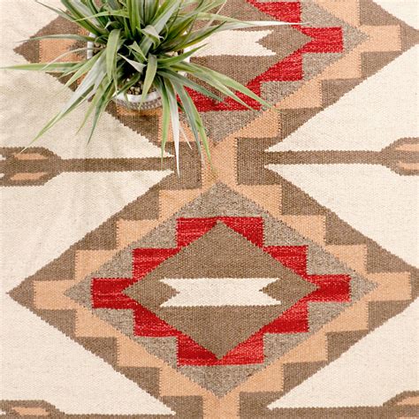 Navajo Style Hand Woven Wool Area Rug V25 Pasargad Touch Of Modern