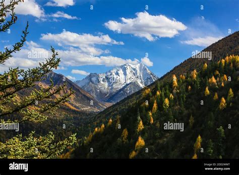 Western Sichuan Scenery Stock Photo Alamy