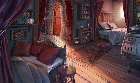 Longbedroomcurtains With Images Fantasy Rooms Fantasy Art