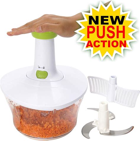 Express Food Chopper 16 Litre Quick Easy Powerful Manual Hand Held