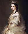 Retrato de la Emperatriz Carlota, esposa de Maximiliano de Habsburgo ...