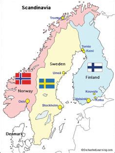 The topographic maps are augmented by town plans and battle plans. The 5 Scandinavian Countries. Iceland, Norway, Finland ...