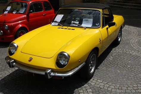 Fiat 850 Sport Spider Cars Cabriolet Convertible Classic Italia