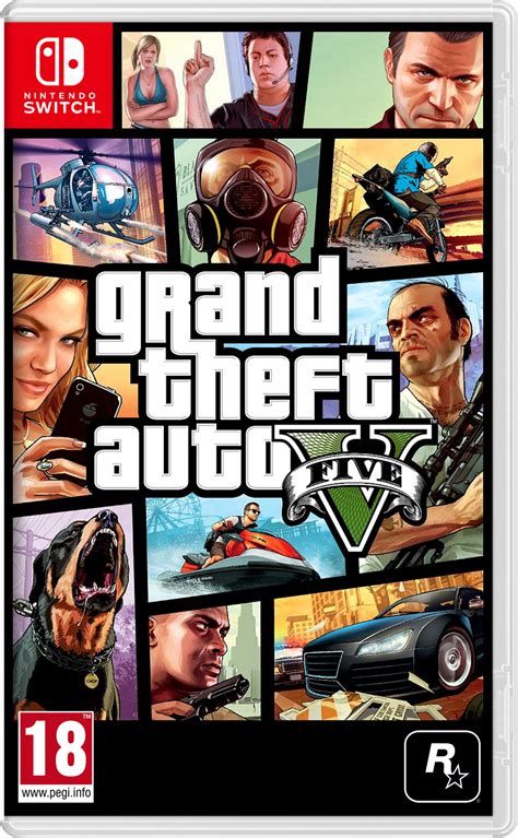 ¡haz clic y entérate de todo sobre el mundo de los videojuegos! Grand Theft Auto V Switch box art mock-up by meta1501 on ...