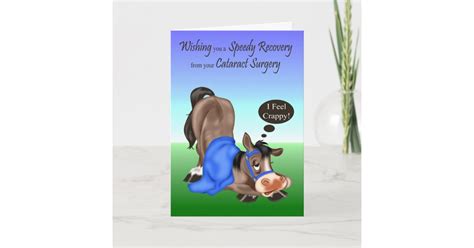 Get Well Cataract Surgery Greeting Card