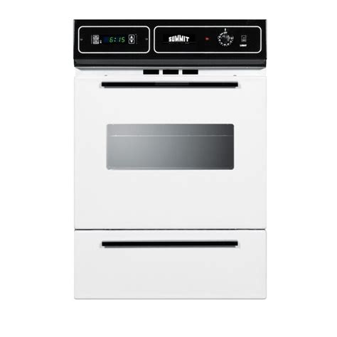 Summit Appliance 24 292 Cubic Feet Gas Wall Oven And Reviews Wayfair