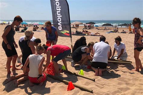 Beach Games Teambuilding From 20 To 200 Participants