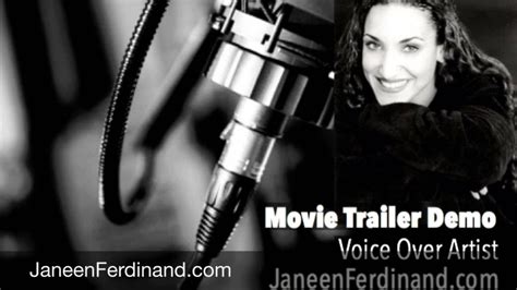 Female Voice Over Artist Demo Professional Voice For Movie Trailers