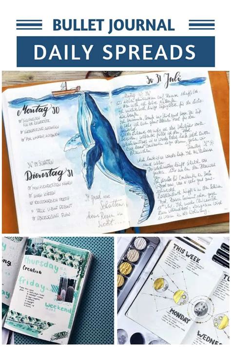 Daily Bullet Journal Layout Ideas