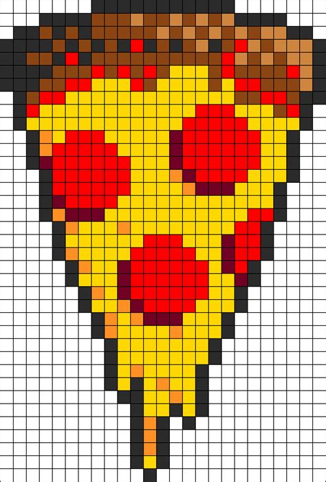 Pixel Art Pizza 31 Idées Et Designs Pour Vous Inspirer En Images