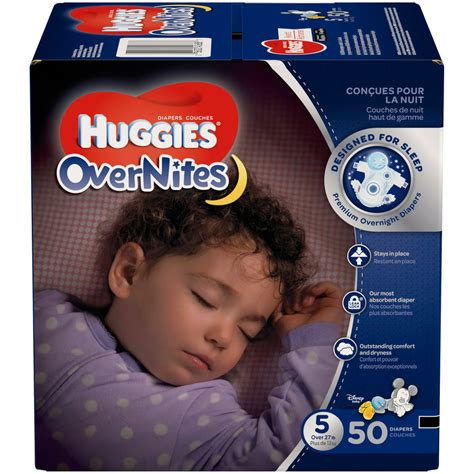 Huggies Overnites Diapers Size 5 50 Diapers