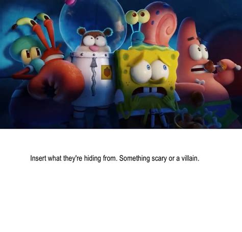 Spongebob And Friends Hiding From Meme By Darkmoonanimation On Deviantart