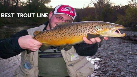 You must be prepared and have sturdy equipment. Trout Fishing - Best Line For Trout? - YouTube