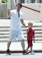 Mark Wahlberg Takes His Son Brendan to Church | Celeb Baby Laundry