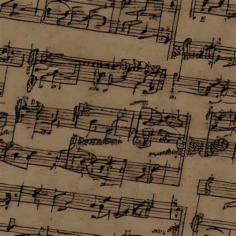 Sheet Music Graphic With Hyper Realistic And Intricate Detail