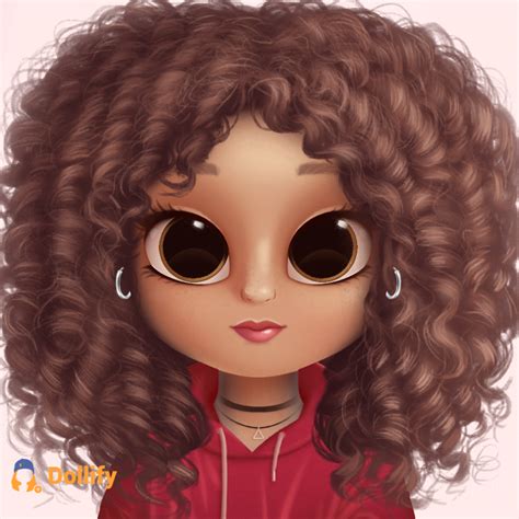 Curly Hair Light Skin Cute Cartoon Girl Girl Cartoon Cute Girl Drawing