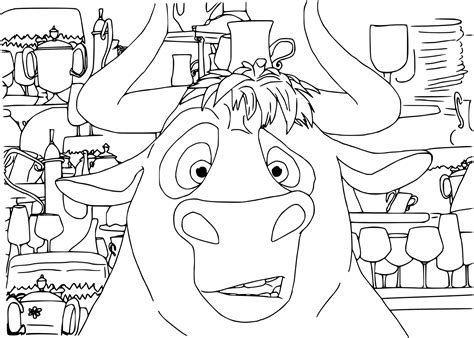 Ferdinand Coloring Pages At Free Printable Colorings