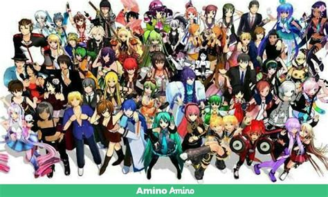 Vocaloid Personajes Nombres