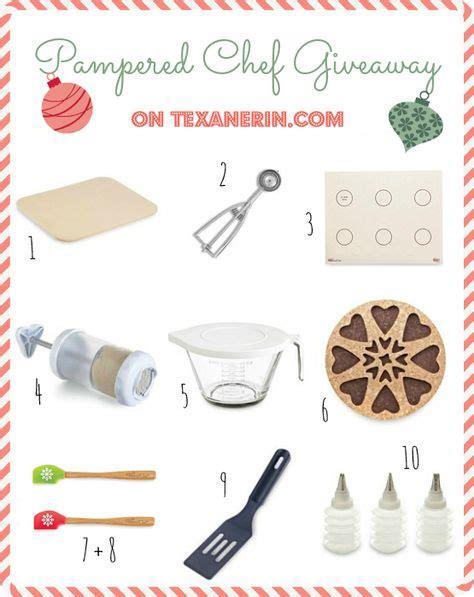 Pampered Chef Giveaway From Erin B Texanerin Baking On