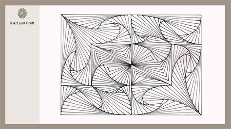 Download and print these easy zentangle patterns for beginners. One zentangle pattern- 06, zentangle pattern draw for beginners very easy doodle pattern - YouTube
