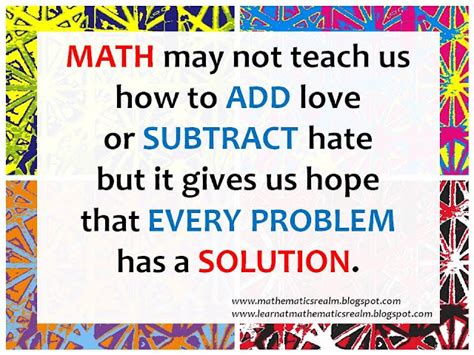 Math Quotes 1 ~ Mathematics Realm