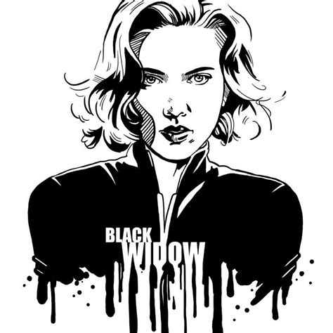 Avengers In Ink Black Widow By Loominosity On Deviantart Blog Do Armindo