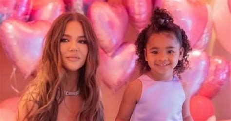 khloe kardashian shares pictures of true s birthday party after airbrush scandal irish mirror