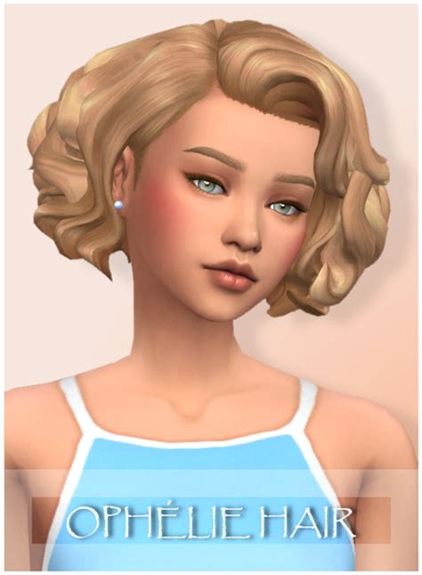 Sims 4 Short Wavy Hair Cc Best Hairstyles Ideas For Women And Men In 2023
