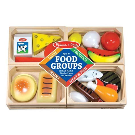 Melissa And Doug Food Groups Set From Group Meals