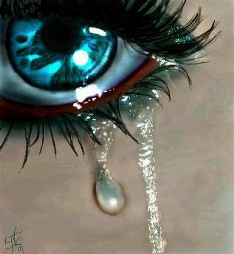Arte Crying Eyes Tears In Eyes Sad Eyes Cool Eyes Tears Of Sadness