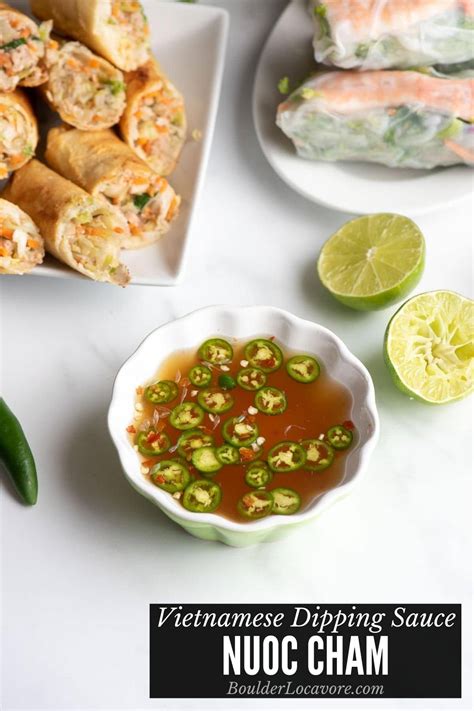 Nuoc Cham Recipe Vietnamese Dipping Sauce Boulder Locavore®