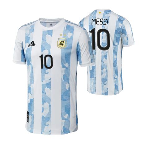 Lionel Messi Argentina 2022 23 Home Authentic Jersey White