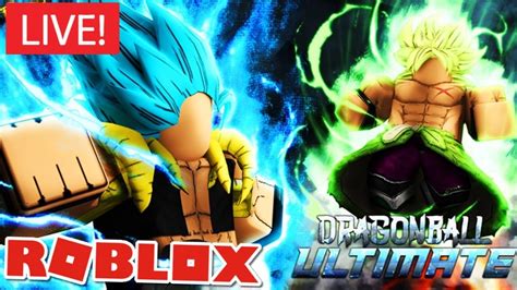 Dragon Ball Ultimate Roblox Live Stream Youtube