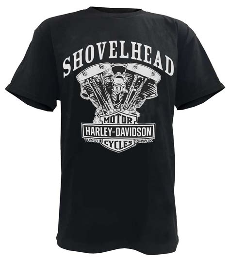 A staple for biker's from the 1970's onwards, the harley davidson tee has become a must own streetwear staple. Harley-Davidson Men's T-Shirt, Shovelhead Engine Short ...