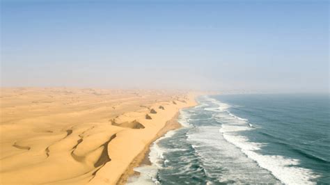 The Spot Where The Namib Desert Meets The Atlantic Ocean Discvrblog