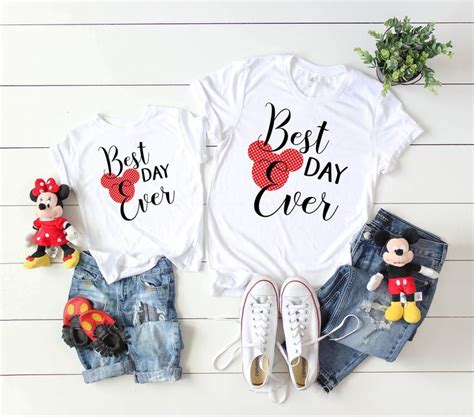 Best Day Ever Mom And Daughter Tshirt For Disney Vacation Mommie And