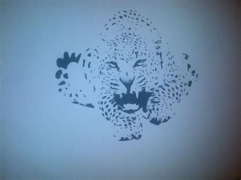 Jaguar Stencil By Boot Cheese 3000 On Deviantart