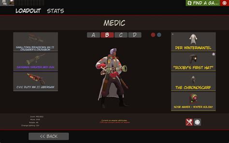Made A Winter Themed Medic Loadout Tf2