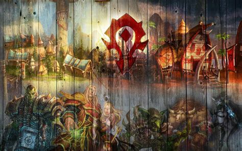 World Of Warcraft Wow Horde Hd Wallpaper For Desktop And Mobiles